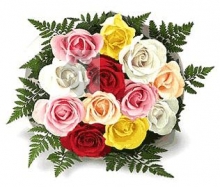 Bunch of Mixed Roses