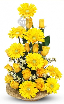 Yellow Flower Arrangment