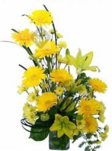 Yellow Flower Arrangement